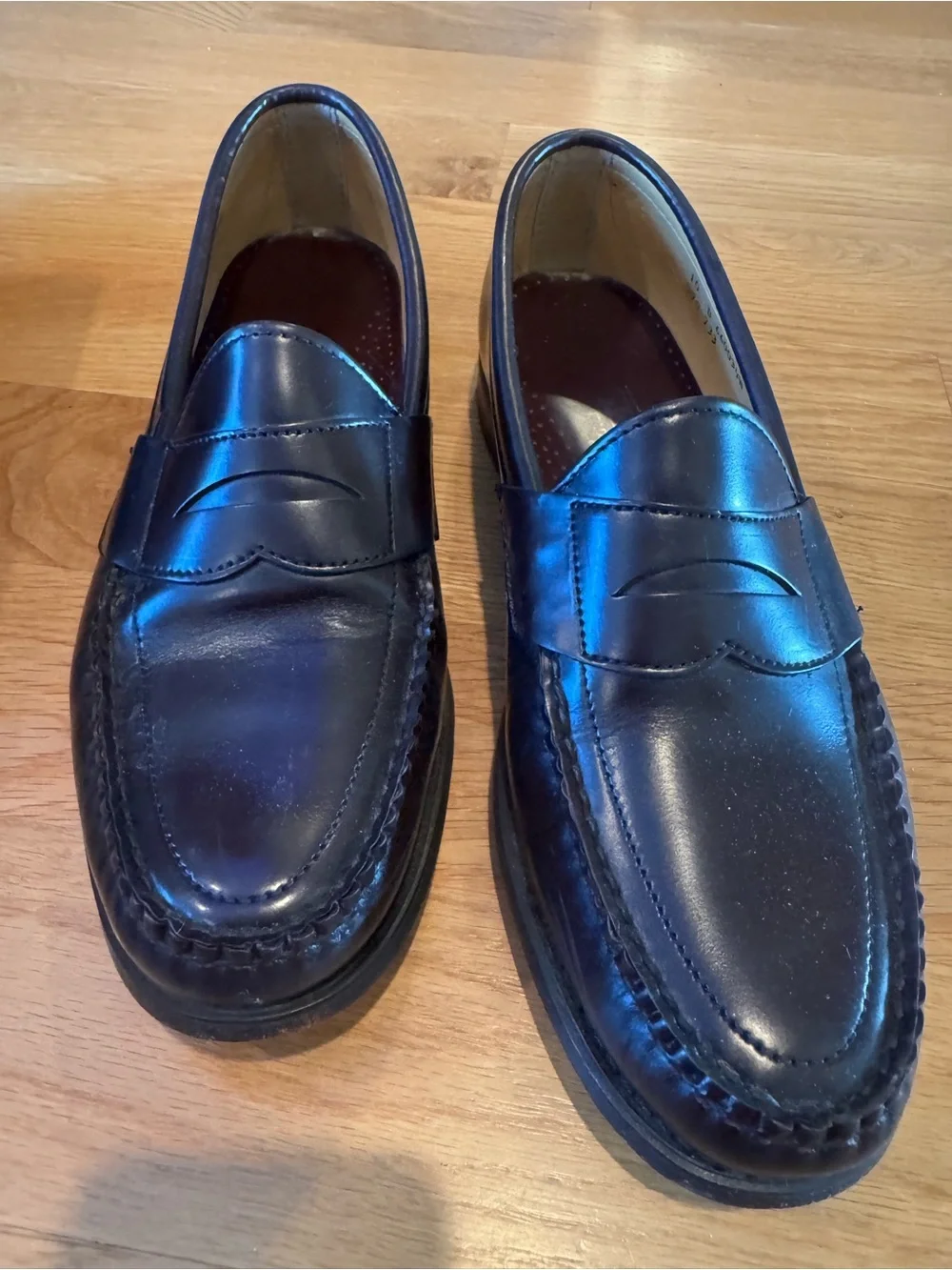 SEBAGO Classic Men's Black Polaris 2 Leather dress shoes sz 10